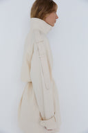 Parka de Sarja Broches Banqueta