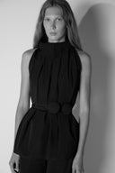 Blusa de Nylon Cinto Confetes