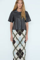 T-Shirt de Couro
