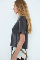 T-Shirt de Couro