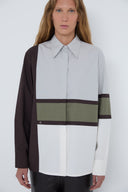 Camisa de Tricoline Patchwork Passagem