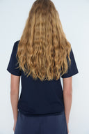 Blusa de Malha com Nylon