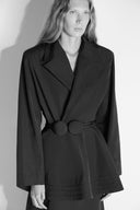Blazer de Nylon com Cinto Confetes