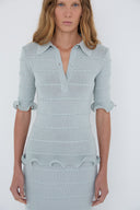 Blusa Polo de Tricô Curvas