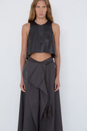 Cropped de Couro