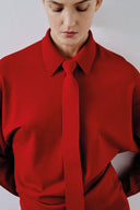 Camisa De Tricô Gravata