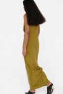 Vestido Drapeado em Tricô