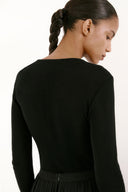 Blusa Manga Longa Tricô Leve