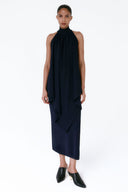 Vestido Tricô Lenço