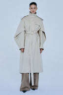 Trench Coat De Sarja