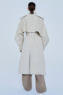 Trench Coat De Sarja