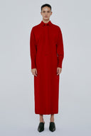 Vestido De Tricô Gravata