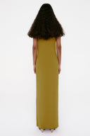 Vestido Drapeado em Tricô