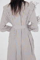 Chemise de Tricoline Listrada Herbáceas