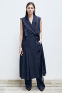 Vestido Trench em Jeans