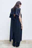 Vestido Trench em Jeans